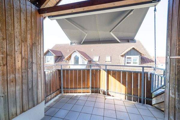 Balkon- Südausrichtung