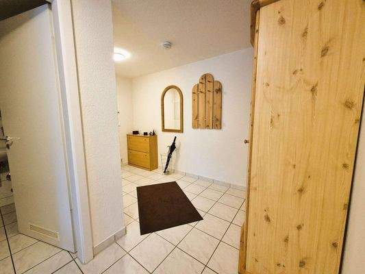 Flur Richtung Ausgang