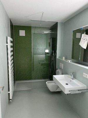 Bad - begehbare Dusche