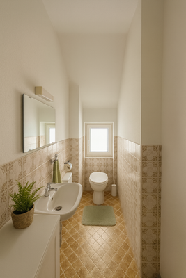 Wohnbeispiel WC 1 KI generiert 