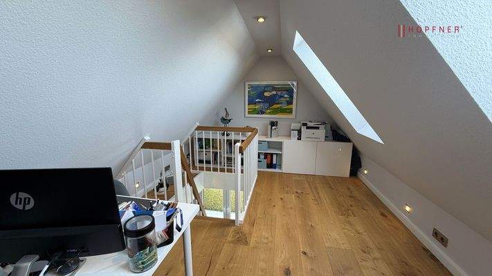 Ausgebauter Spitzboden