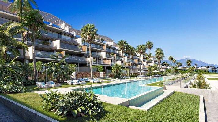 Beachfront Homes Within a Very Well Equipped Complex in Manilva