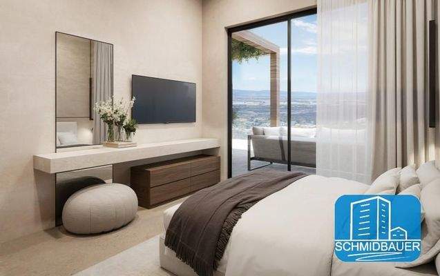 Kreta, Klima: Neubau-Projekt! Haus mit Studio und Pool in kleiner Anlage zu verkaufen