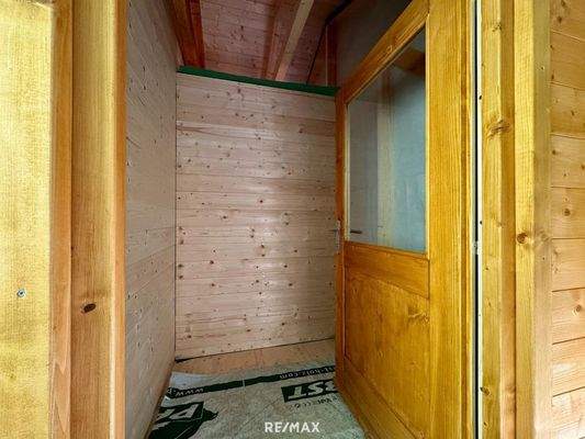 Gartenhütte extra Raum 1