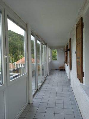 Balkon Glasabschluss