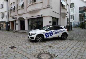 Direkt in der Fußgängerzone