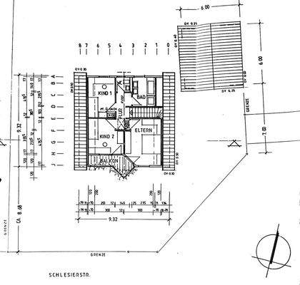 Grundriss Dachgeschoss