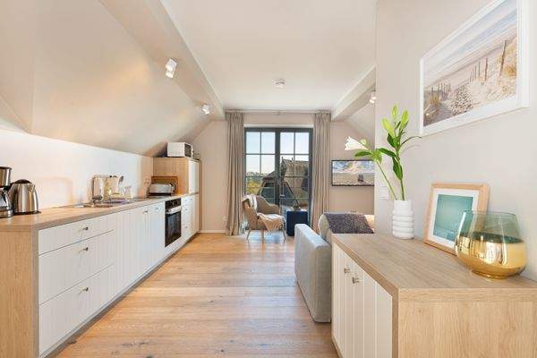 Der offene Blick durch die Wohnung