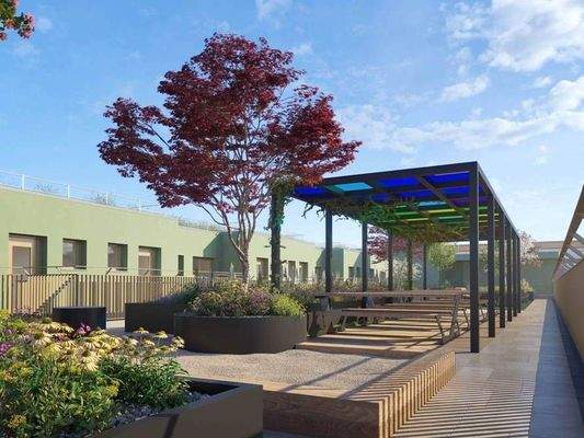 Visualisierung Dachterrasse