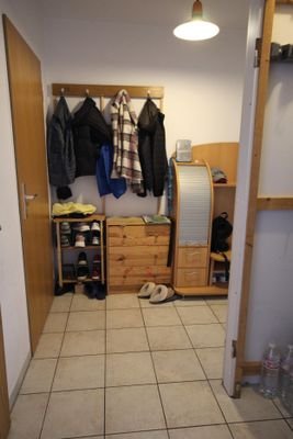 Garderobe im Flur Hauseingang
