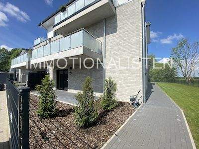 Terrasse Blick vom Parkplatz