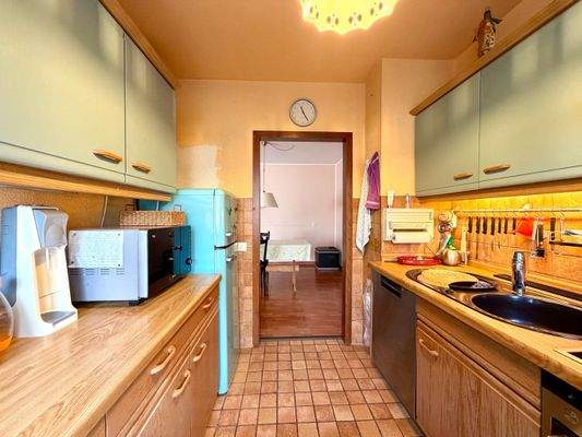 Küche - Blick Esszimmer