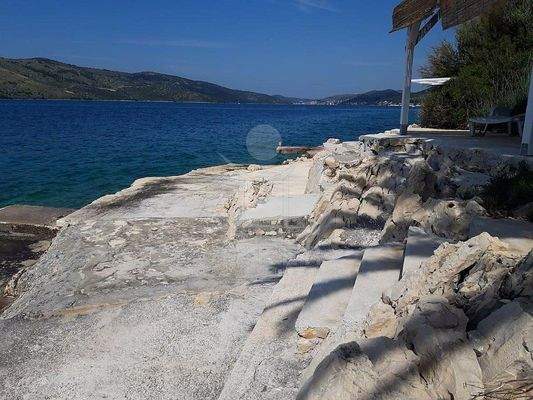 Das Meer ist lediglich etwa 75 m entfernt