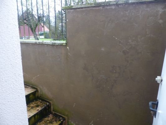 Treppe zum Garten