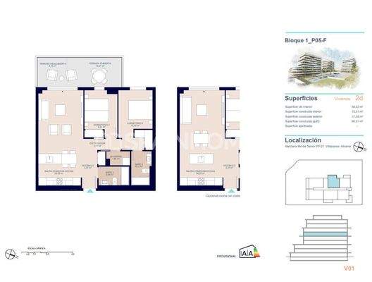 Stylish Flats in a Complex near the Beach in Alicante Villajoyosa