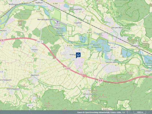 Lagehinweis - ruhige, naturnahe Wohnlage unweit vom Dorfzentrum
