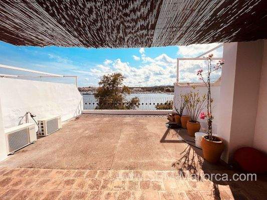 Altstadthaus-1.Linie-Portocolom-Dachterrasse-Hafen