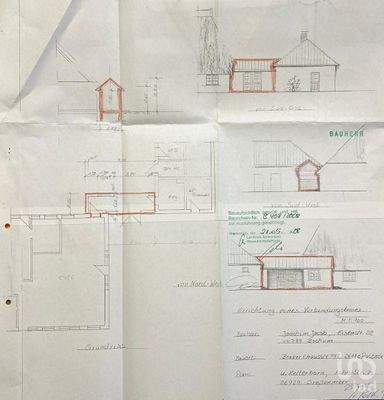 Zeichnung zwischenbau