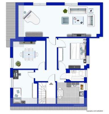 Grundriss Obergeschoss