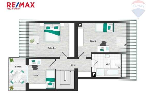 Grundriss Dachgeschoss