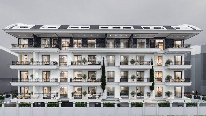 Apartments 200 M from the Kleopatra Beach in Alanya