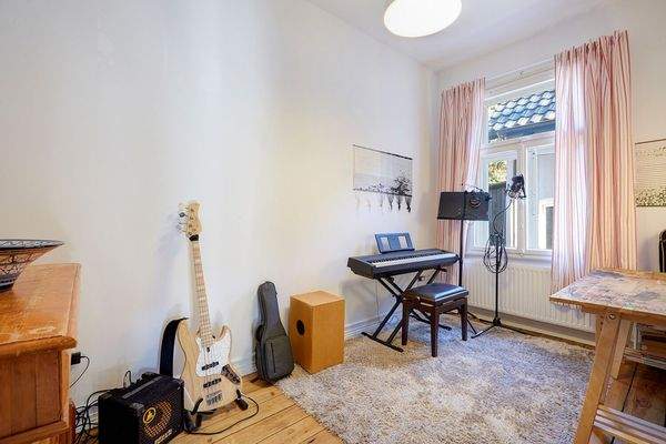 Separates Musikzimmer im EG