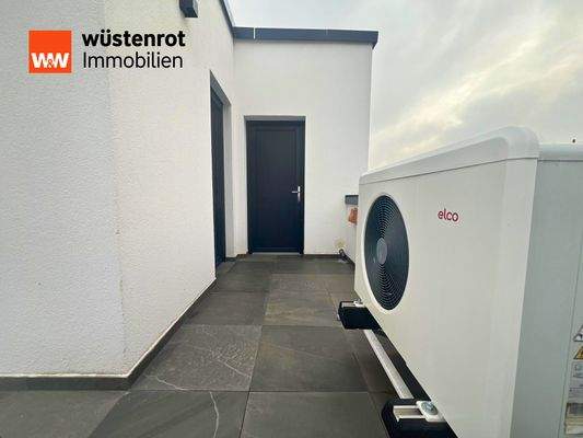 Terrasse : Abstellraum