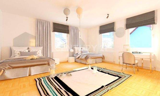 Visualisierte Ansicht vom Kinderzimmer