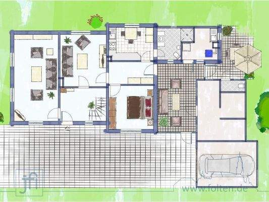 Grundriss Erdgeschoss