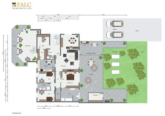 Grundriss Obergeschoss