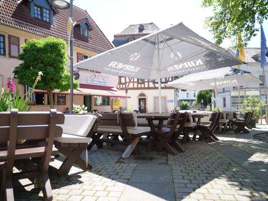 Außenbereich für Gäste