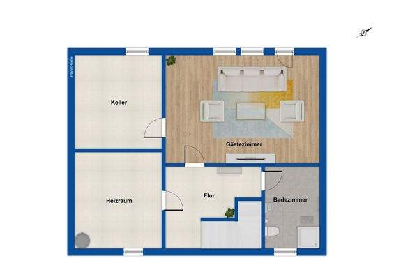 Grundriss Kellergeschoss