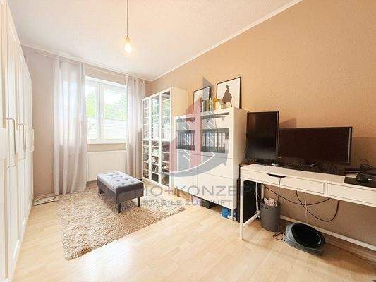 sowie das dritte Zimmer