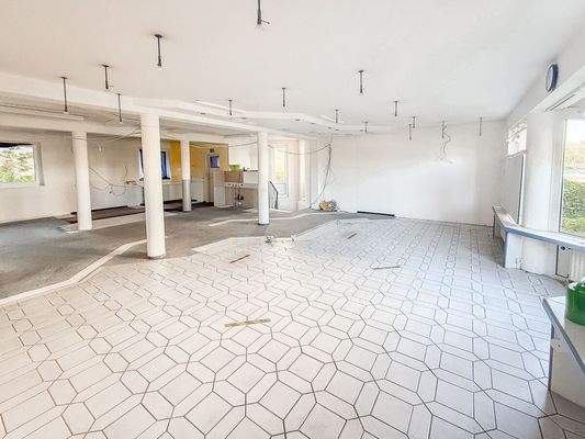 Die große Gewerbefläche