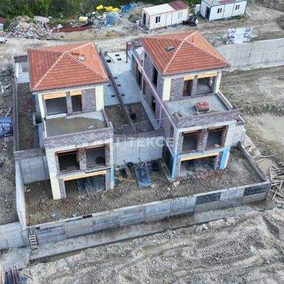 Detached Villas with Pools, Surrounded by Nature in Kuşadası