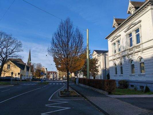 Straße Westrichtung