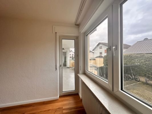 Schlafzimmer mit Balkon Zugang