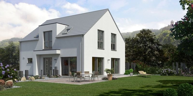  Home Vierzehn Ansicht Garten Eingang am Tag