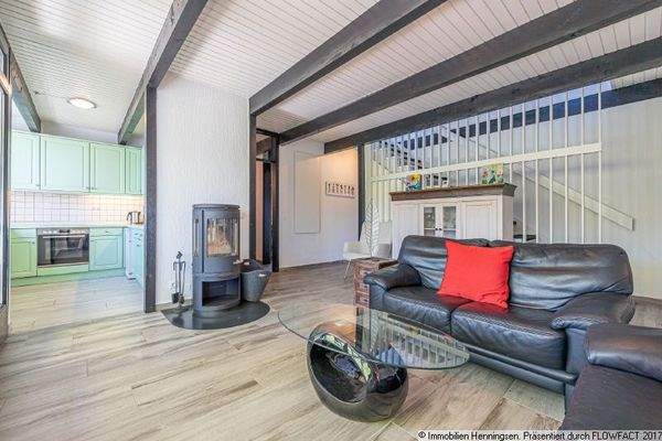 Wohnzimmer und Küche