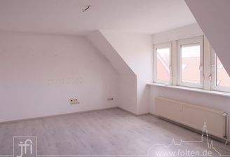 Wohnzimmer mit Gaube