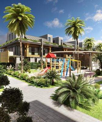 Mountain View Villas in Luxe Complex in Antalya Dosemealti