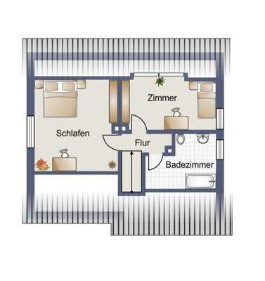 Grundriss Dachgeschoss