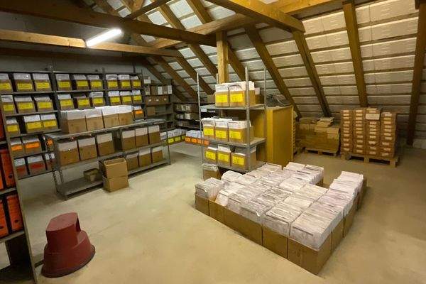 Lagerflächen im Dachgeschoss