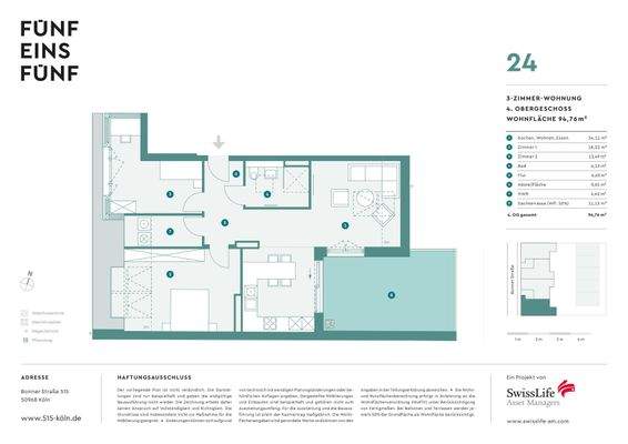 515 Grundriss Penthouse WHG 24