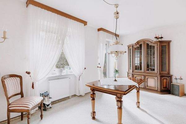 Essbereich mit Austritt