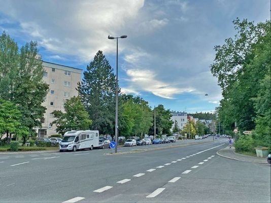 Ausfallstrasse: Heilstättenstrasse nach Weiherhof