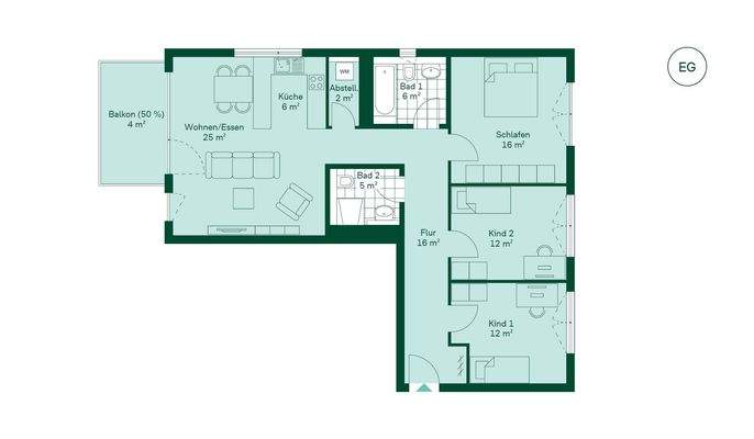 Eigentumswohnung Grundriss