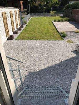 Zugang Garten und Terrasse