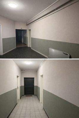 Flur + WC Eingang Rückseite