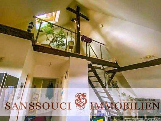 Blick in den Dachraum